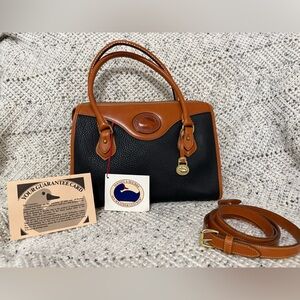 Vintage Dooney and Bourke Large Shoulder Satchel